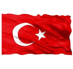 20x30 cm Türk Bayrağı - 1