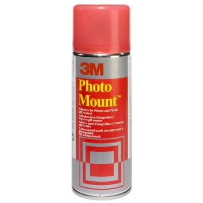 3M Photo Mount Fotoğraf ve Baskı İşleri için Sprey Yapıştırıcı 400 ml. - 1