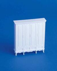 6 Kapılı - 4 Çekmeceli Dolap 1/50 1 Adet - Eshel