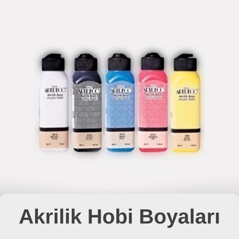 Akrilik Hobi Boyaları