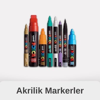 Akrilik Markerler