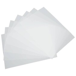 A4 PP Asetat 450 Micron Buzlu Şeffaf - 1