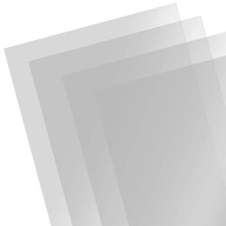 A4 PVC Asetat 160 Micron Şeffaf - 1