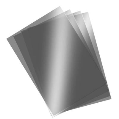 A4 PVC Asetat 160 Micron Şeffaf Siyah - 1