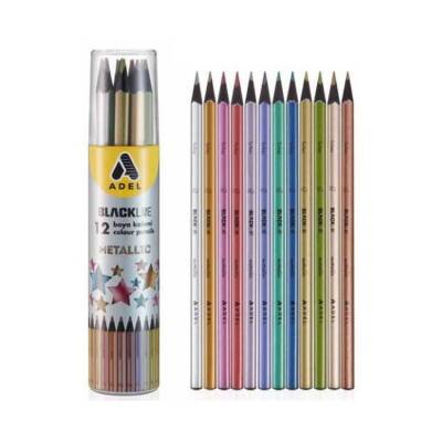 Adel Blackline Metalik Kuru Boya 12 Renk Tüp - 1