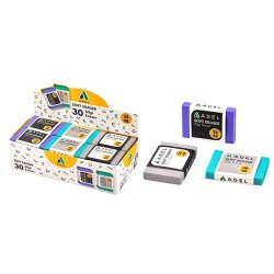 Adel Soft Eraser 2B/4B Silgi Büyük Boy 30'lu Kutu - Adel
