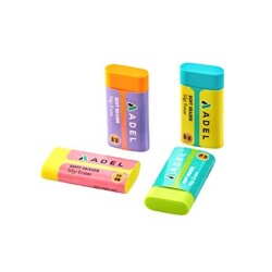 Adel Soft Eraser 2B/4B Silgi Küçük Boy Tekli - Adel