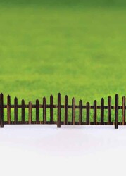 Ahşap Villa Çit 1/100 2 Adet - Eshel