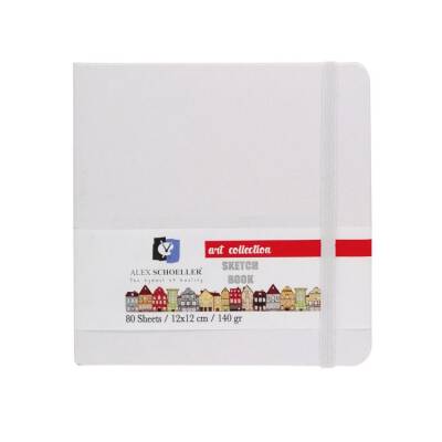 Alex Schoeller Art Collection Sketch Book Beyaz 12x12 cm 140 gr 80 yp - 1