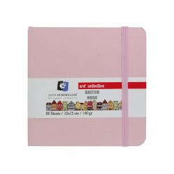 Alex Schoeller Art Collection Sketch Book Pembe 12x12 cm 140 gr 80 yp - 1