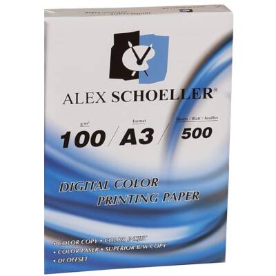 Alex Schoeller Gramajlı Fotokopi Kağıdı 100 gr. A3 500'lü Paket - 1