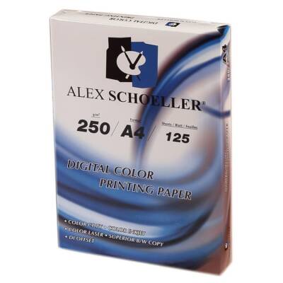 Alex Schoeller Gramajlı Fotokopi Kağıdı 250 gr. A4 125'li Paket - 1