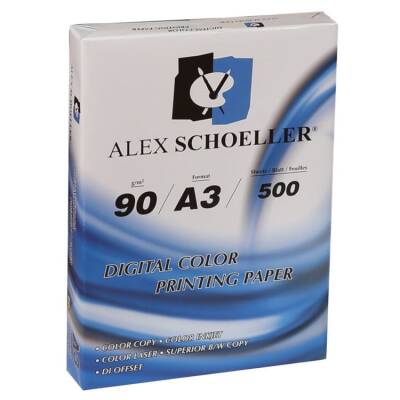 Alex Schoeller Gramajlı Fotokopi Kağıdı 90 gr. A3 500'lü Paket - 1