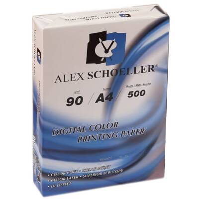 Alex Schoeller Gramajlı Fotokopi Kağıdı 90 gr. A4 500'lü Paket - 1