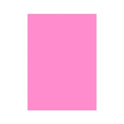 Alex Schoeller Kolej Fon Kartonu 160 gr. 50x70 cm. 100'lü Paket Fosforlu Pembe - 1