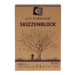 Alex Schoeller Kraft Resim Defteri 25x35 cm 30 yp. - 1
