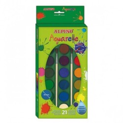 Alpino Aquarelle Sulu Boya 21 Renk - 1