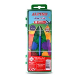 Alpino Sulu Boya 12 Renk AQ-10 - 1