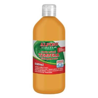Alpino Tempera (Yıkanabilir) Boya 500 ml. K.SARI - 1