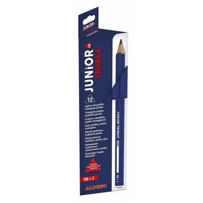 Alpino Trimax Kurşun Kalem (Jumbo Alıştırma Kalemi) 12 Adet - 1