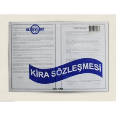 Altınyıldız Kira Kontratı A3 100'lü Paket - 1