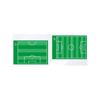 Ant Klipsli Futbol Taktik Tablası Çift Taraflı Silinebilir 21x30cm - 1