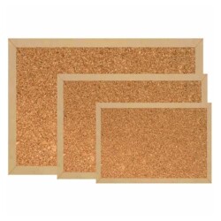 Ant Mantar Pano 90x120 cm Naturel MDF Çerçeve - 1