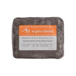 Argiles Bisbal Creapast FB Black Manganese Clay 5 kg Model Kili - 1