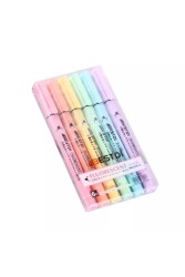Art Professional Fosforlu Kalem 6'lı Pastel Renkler - 1