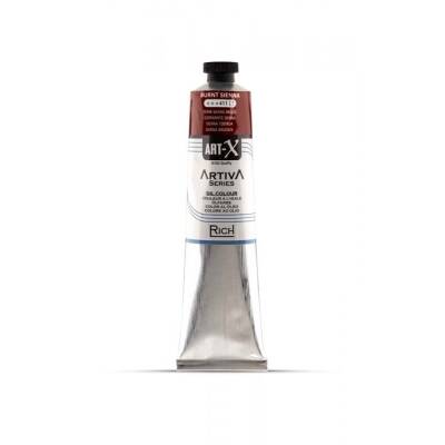 Art-X Artiva Yağlı Boya 200 ml 411 Burnt Sienna - 1