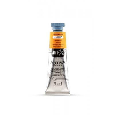 Art-X Artiva Yağlı Boya 37 ml 202 Deep Yellow - 1