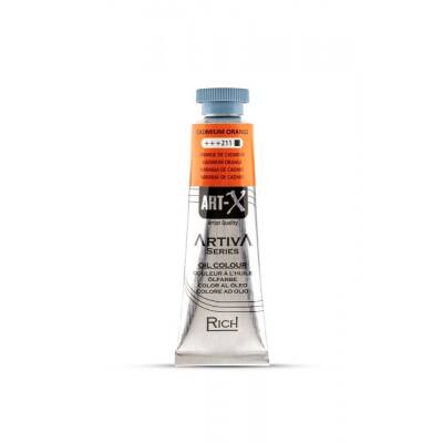 Art-X Artiva Yağlı Boya 37 ml 211 Cadmium Orange - 1