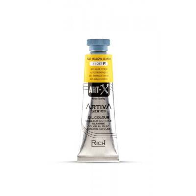 Art-X Artiva Yağlı Boya 37 ml 267 Azo Yellow Lemon - 1