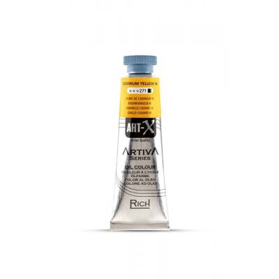 Art-X Artiva Yağlı Boya 37 ml 271 Cadmium Yellow Medium - 1