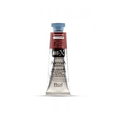 Art-X Artiva Yağlı Boya 37 ml 318 Carmine Red - 1