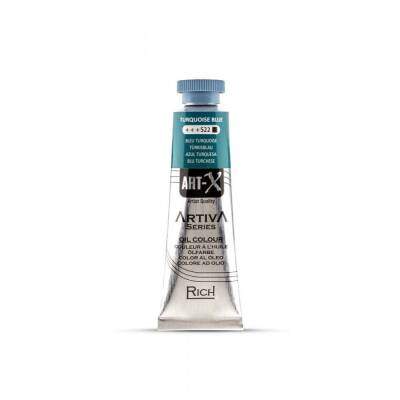 Art-X Artiva Yağlı Boya 37 ml 522 Turquoise Blue - 1