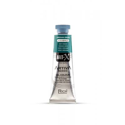 Art-X Artiva Yağlı Boya 37 ml 616 Viridian Green - 1