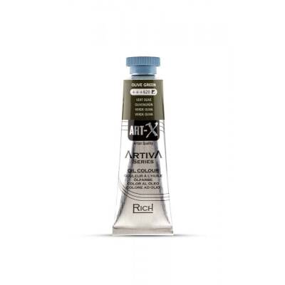 Art-X Artiva Yağlı Boya 37 ml 620 Olive Green - 1