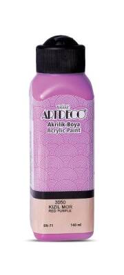 Artdeco Akrilik Boya 140 ml. 3050 KIZIL MOR - 1