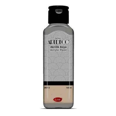 Artdeco Akrilik Boya 140 ml 3705 GRAFİTİ GRİ - 1