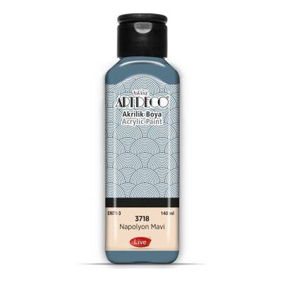 Artdeco Akrilik Boya 140 ml 3718 NAPOLYON MAVİ - 1