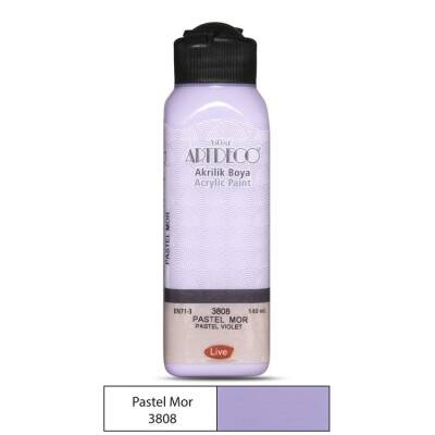 Artdeco Akrilik Boya 140 ml. 3808 Pastel Mor - 1