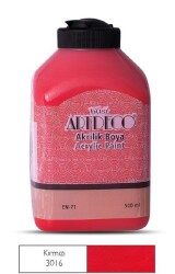 Artdeco Akrilik Boya 500 ml. 3016 KIRMIZI - 1