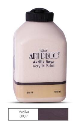 Artdeco Akrilik Boya 500 ml. 3039 VANİLYA - 1