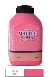 Artdeco Akrilik Boya 500 ml. 3604 PEMBE - 1