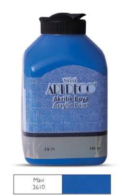 Artdeco Akrilik Boya 500 ml. 3610 MAVİ - 1