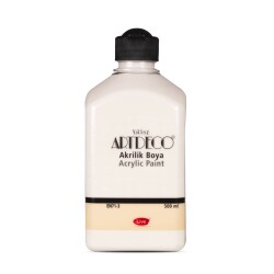 Artdeco Akrilik Boya 500 ml. 3620 Beyaz Kum - 1