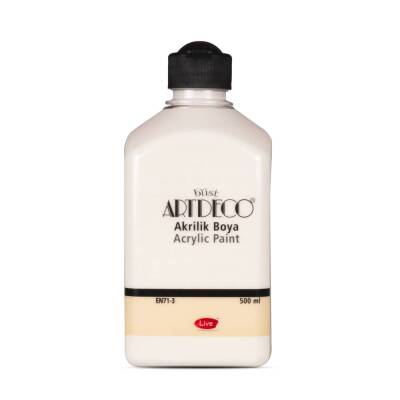 Artdeco Akrilik Boya 500 ml. 3620 Beyaz Kum - 1