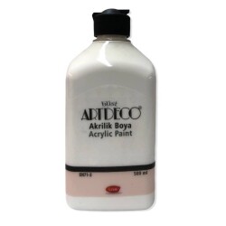 Artdeco Akrilik Boya 500 ml. 3621 Beyaz Çikolata - 1