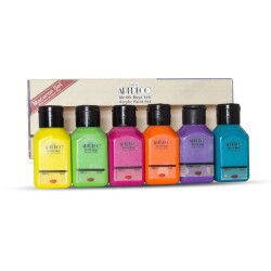 Artdeco Akrilik Boya 6x75ml Set - Makaron Renkler - 1